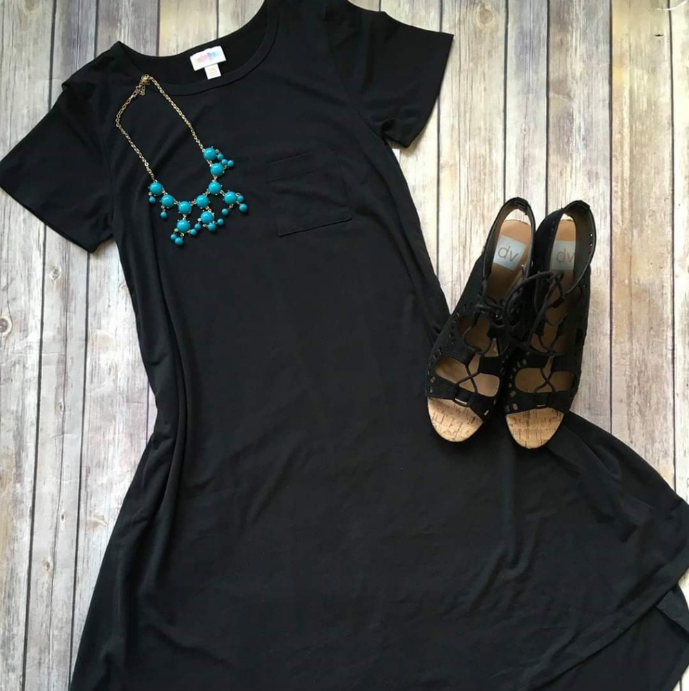 LuLaRoe Black Carly XXS NWT